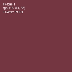#743641 - Tawny Port Color Image
